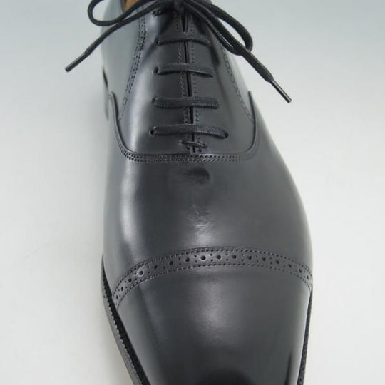 未使用★ジョンロブ 7D【定価￥248,400-★フィリップ2/7000ラスト】Philip�U/パンチドキャップトゥ/カーフ/黒/JOHN LOBB★d233