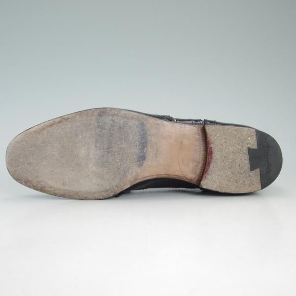 極上★チャーチ(レディース) SIZE 37【★バーウッド/BURWOOD 3W】パテントレザー/フルブローグ/ウイングチップ/黒/Church's★d237