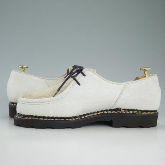 ほぼ未使用★パラブーツ SIZE 43【貴重★フォック仕様/MICHAEL/ミカエル/BEAMS別注】スエード/白/ビームス/Paraboot★d238