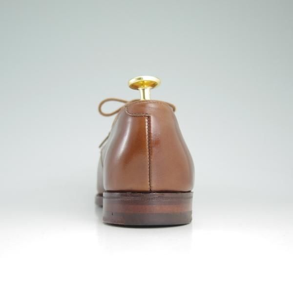 極上★クロケット&ジョーンズ(レディース) 4C【★ロイドフットウェア別注/LloydFootwear】Uチップ/茶/カーフ/Crockett&Jones★d242