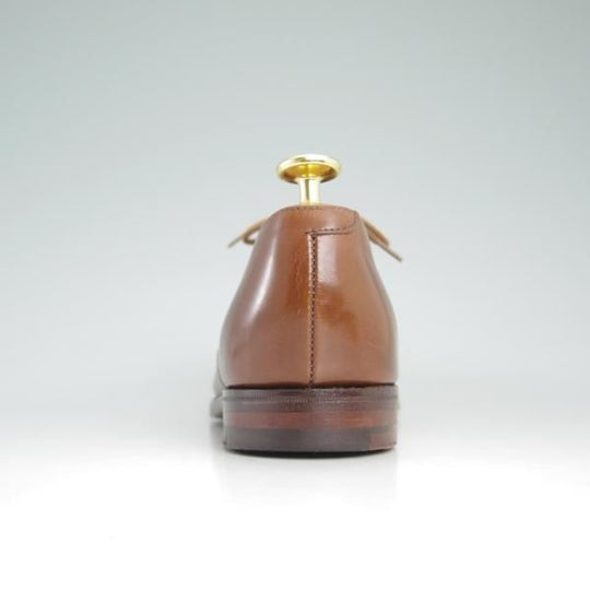 極上★クロケット&ジョーンズ(レディース) 4C【★ロイドフットウェア別注/LloydFootwear】Uチップ/茶/カーフ/Crockett&Jones★d242