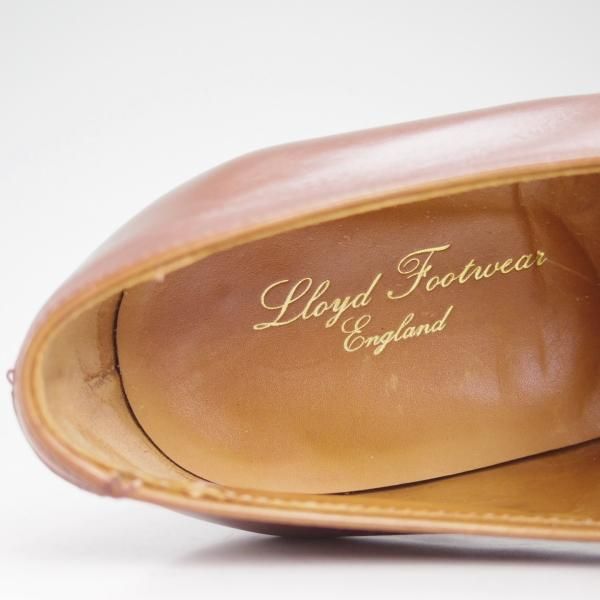 極上★クロケット&ジョーンズ(レディース) 4C【★ロイドフットウェア別注/LloydFootwear】Uチップ/茶/カーフ/Crockett&Jones★d242