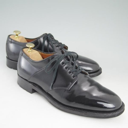 美品★オールデン 8D【貴重★コードバン仕様/サドルシューズ/BEAMS plus別注】99292C/ビームス/プレーントゥ/ハーフコマンド/Alden★d246