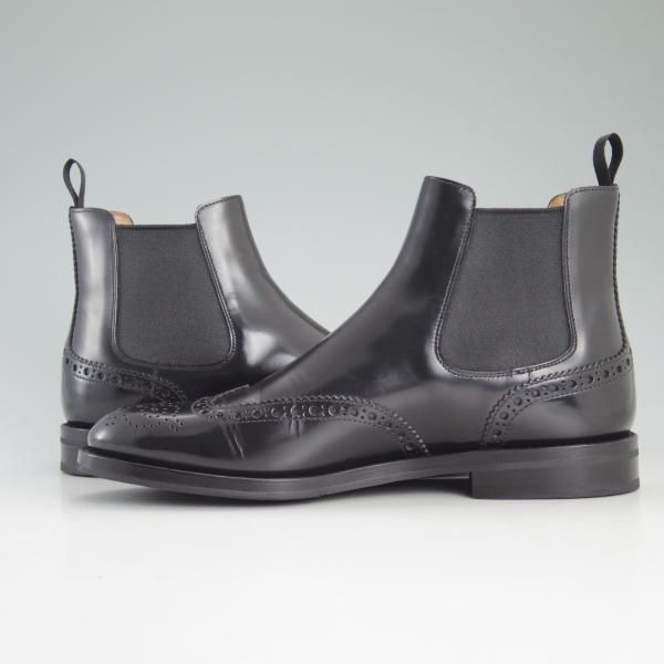 美品★チャーチ(レディース) SIZE 37【定価￥95,040-★KETSBY WG/ケッツビー】黒/サイドゴアブーツ/Church's★d251