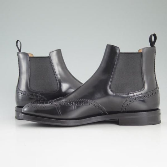 美品★チャーチ(レディース) SIZE 37【定価￥95,040-★KETSBY WG/ケッツビー】黒/サイドゴアブーツ/Church's★d251