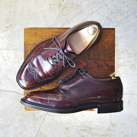 美品★チャーチ 65G/UK6.5【★旧チャーチ/73ラスト/GRAFTON/グラフトン】3都市ロゴ/ブックバインダーカーフ/赤茶/メンズ/Church's★d252