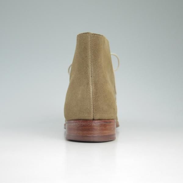 極美品★クロケット&ジョーンズ 5E【★ビームスF別注/BEAMS F】BAYSWATER/チャッカブーツ/薄茶/スエード/メンズ/Crockett&Jones★d255
