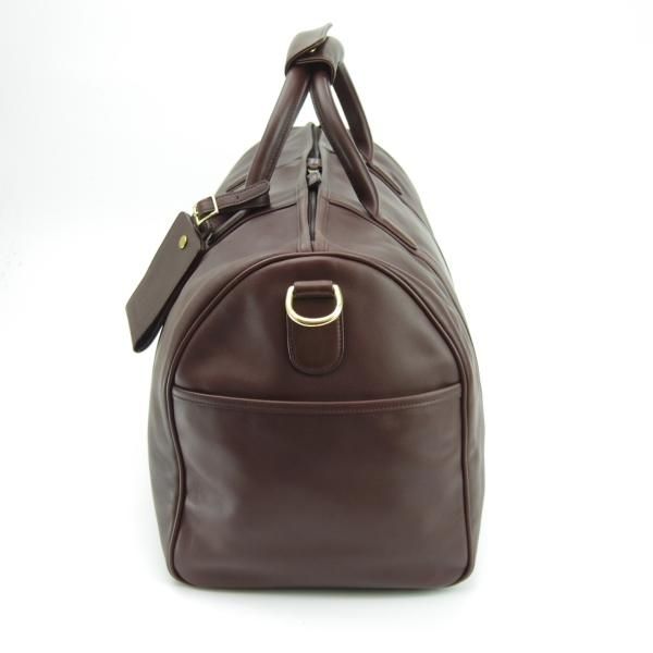 極美品★コーチ/COACH【高額★レザー/ボストンバッグ】ショルダーストラップ付/メンズ ビジネス バッグ/茶★N5299