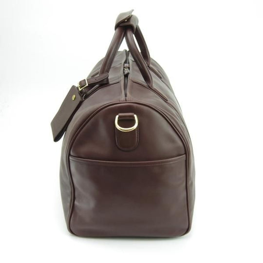 極美品★コーチ/COACH【高額★レザー/ボストンバッグ】ショルダーストラップ付/メンズ ビジネス バッグ/茶★N5299