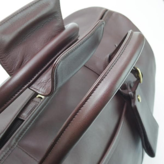 極美品★コーチ/COACH【高額★レザー/ボストンバッグ】ショルダーストラップ付/メンズ ビジネス バッグ/茶★N5299