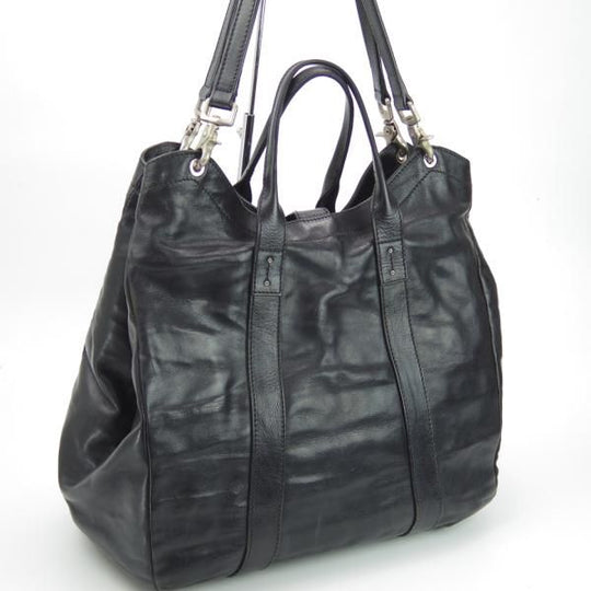 極上★(伊)ダニエル&ボブ【定価￥105,840-★クロドーロ/ロディ/2WAY CULODORO RODI 】メンズ レザー トート バッグ/黒/Daniel&Bob★N5304