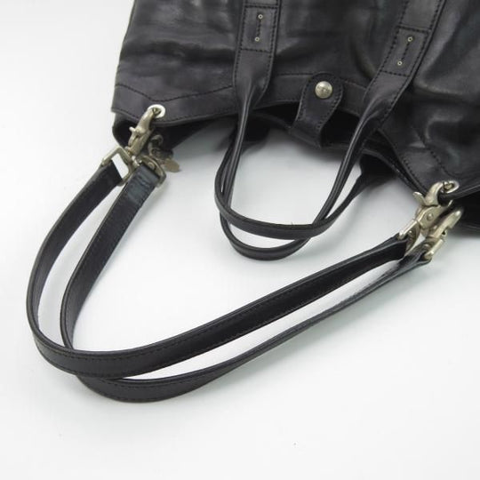 極上★(伊)ダニエル&ボブ【定価￥105,840-★クロドーロ/ロディ/2WAY CULODORO RODI 】メンズ レザー トート バッグ/黒/Daniel&Bob★N5304