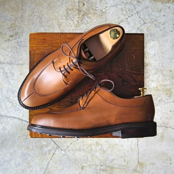 未使用★(英)アルフレッド・サージェント 7E【★パラブーツのアヴィニョン似寄モデル/(上野)HANAKAWA】ダイナイトソール/Uチップ/Alfred Sargent★d259