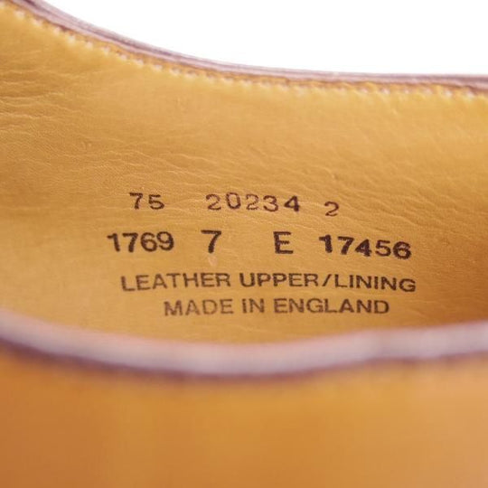 未使用★(英)アルフレッド・サージェント 7E【★パラブーツのアヴィニョン似寄モデル/(上野)HANAKAWA】ダイナイトソール/Uチップ/Alfred Sargent★d259