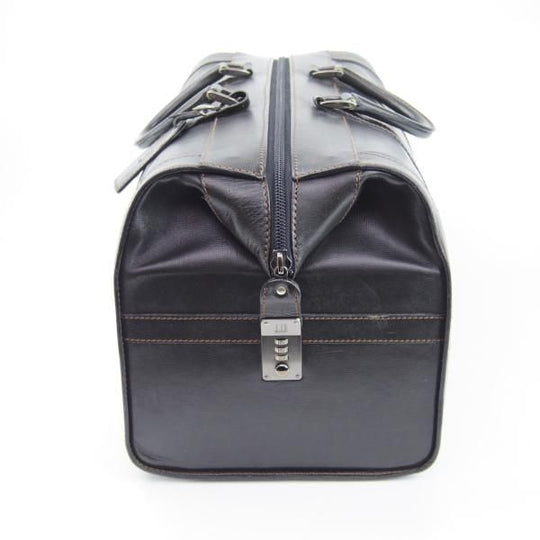 極上★(英)ダンヒル/dunhill【定価10万円以上★ボストンバッグ/黒】メンズ ビジネス レザー バッグ★N5307