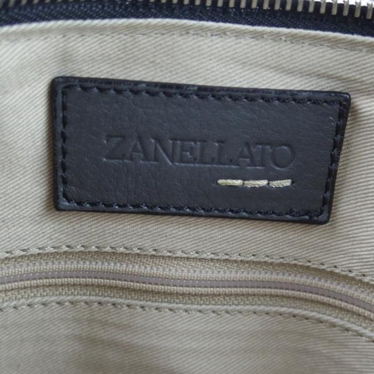 極上★(伊)ザネラート/ZANELLATO【高額★レザー/ボストンバッグ】灰/グレー/ビジネス バッグ/トートバッグ/メンズ&レディース★N5308