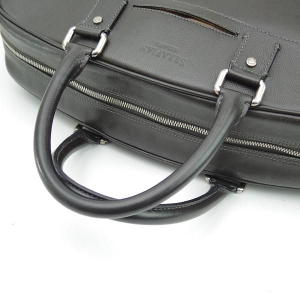 ★(伊)SERAPIAN/セラピアン【定価15万円以上★レザー ブリーフケース】濃茶/メンズ ビジネス バッグ★N5309