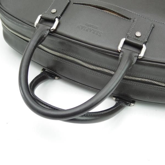 ★(伊)SERAPIAN/セラピアン【定価15万円以上★レザー ブリーフケース】濃茶/メンズ ビジネス バッグ★N5309