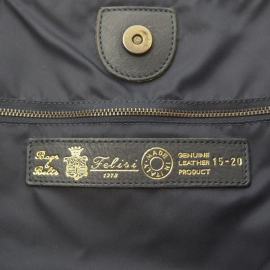 極上★フェリージ/Felisi【定価8万円以上★トートバッグ/15-20】レザー トート バッグ/ユニセックス/メンズ&レディース/紺/ビジネス★N5311