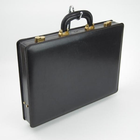 ★ロエベ/LOEWE【高額★アタッシュケース/黒】メンズ レザー ビジネス バッグ★N5312