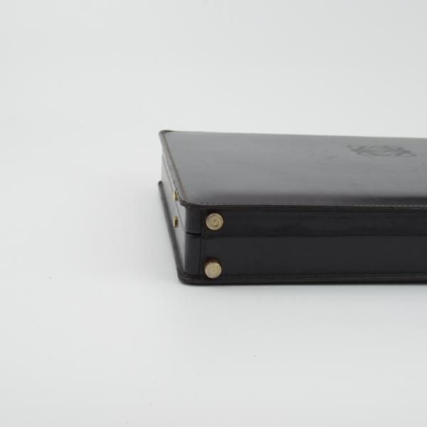 ★ロエベ/LOEWE【高額★アタッシュケース/黒】メンズ レザー ビジネス バッグ★N5312
