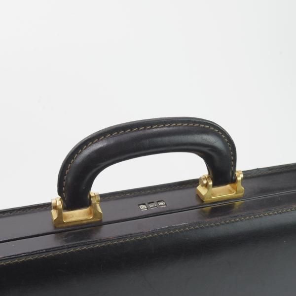 ★ロエベ/LOEWE【高額★アタッシュケース/黒】メンズ レザー ビジネス バッグ★N5312