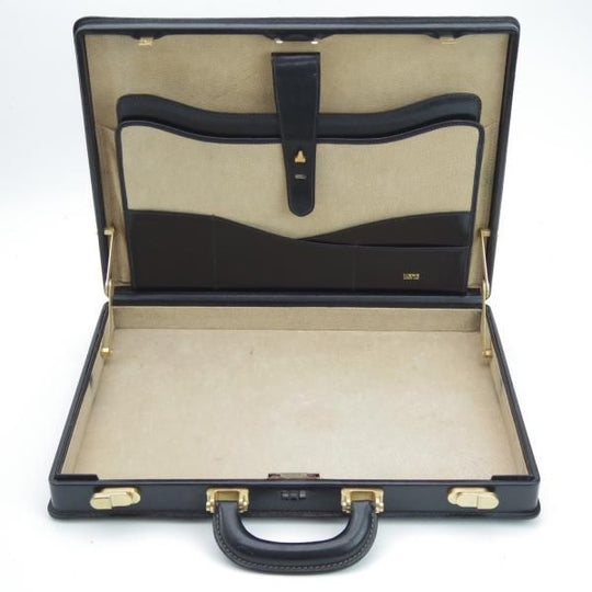 ★ロエベ/LOEWE【高額★アタッシュケース/黒】メンズ レザー ビジネス バッグ★N5312