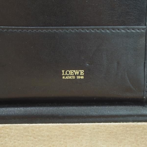★ロエベ/LOEWE【高額★アタッシュケース/黒】メンズ レザー ビジネス バッグ★N5312