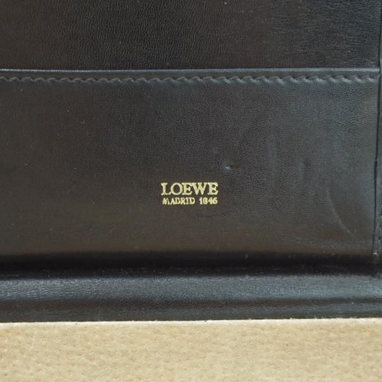★ロエベ/LOEWE【高額★アタッシュケース/黒】メンズ レザー ビジネス バッグ★N5312