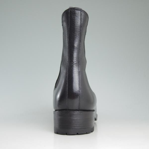極美品★(伊)F.LLI ジャコメッティ SIZE 42【定価￥108,000-★サイドゴアブーツ/FG208】ゴートレザー/山羊革/黒/Giacometti★d268