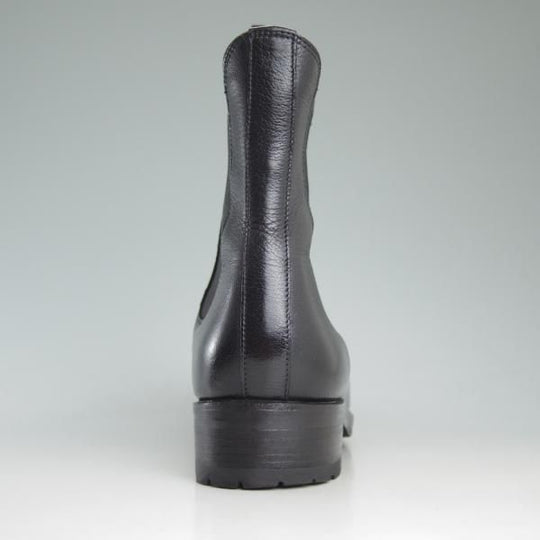 極美品★(伊)F.LLI ジャコメッティ SIZE 42【定価￥108,000-★サイドゴアブーツ/FG208】ゴートレザー/山羊革/黒/Giacometti★d268