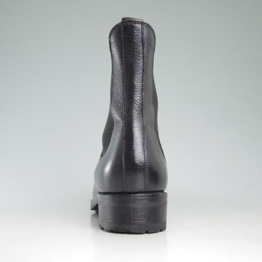 極美品★(伊)F.LLI ジャコメッティ SIZE 42【定価￥108,000-★サイドゴアブーツ/FG208】ゴートレザー/山羊革/黒/Giacometti★d268