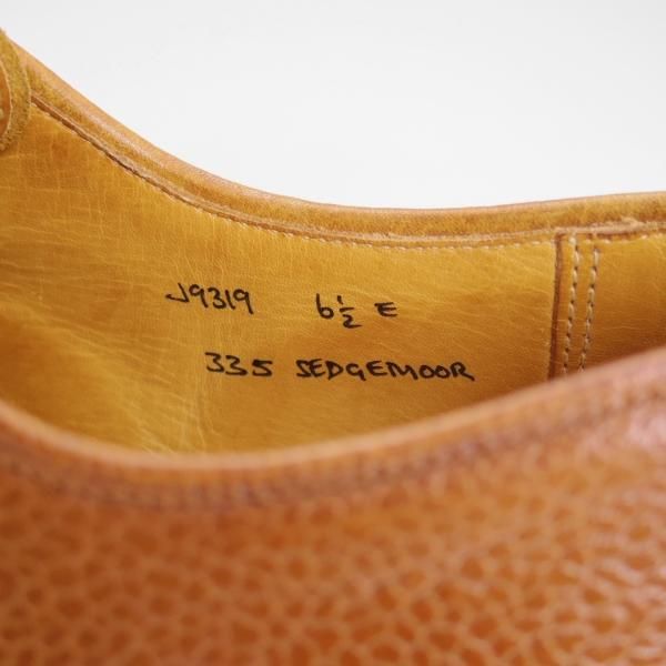 美品★クロケット&ジョーンズ 6.5E【★ダイナイトソール仕様/UNITED ARROWS別注/335ラスト】SEDGEMOOR/茶/Crockett&Jones★d270