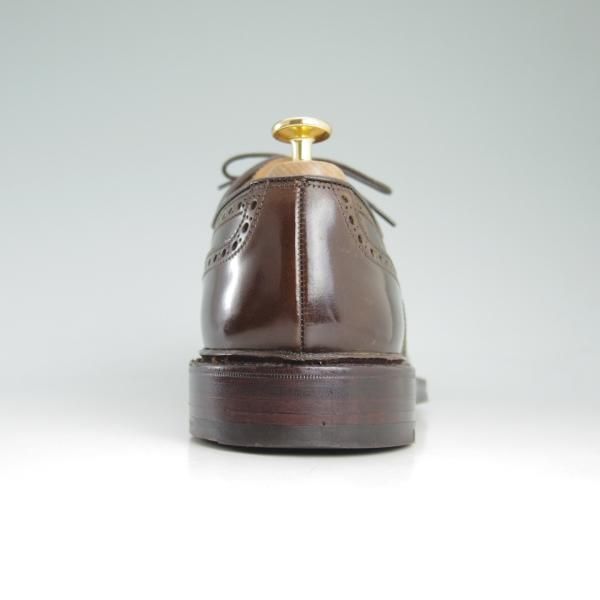 美品★クロケット&ジョーンズ UK9/US9.5E【貴重★コードバン/茶/ダークブラウン】ラルフローレン別注Ralph Lauren/Crockett&Jones★d271