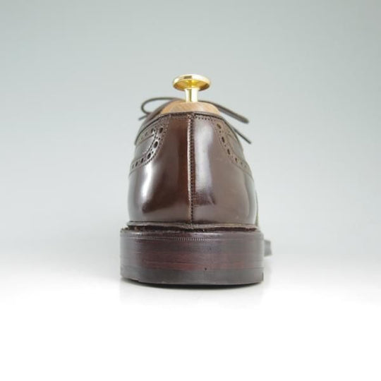 美品★クロケット&ジョーンズ UK9/US9.5E【貴重★コードバン/茶/ダークブラウン】ラルフローレン別注Ralph Lauren/Crockett&Jones★d271