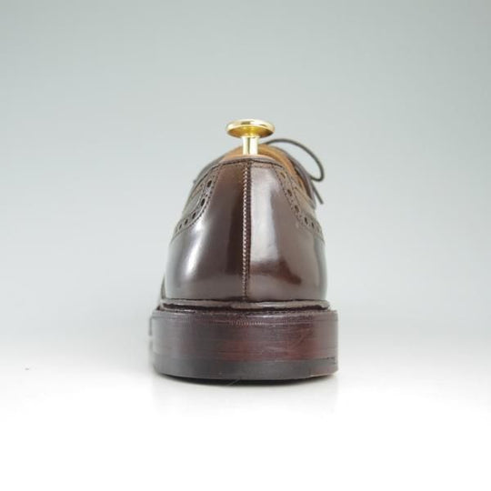 美品★クロケット&ジョーンズ UK9/US9.5E【貴重★コードバン/茶/ダークブラウン】ラルフローレン別注Ralph Lauren/Crockett&Jones★d271