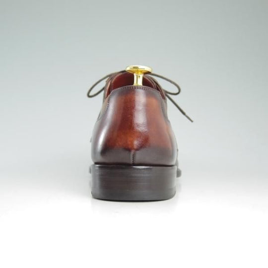 美品★(スペイン製)マグナーニ SIZE 41【最上級★MAGNNANI SELECCION/ボロネーゼ製法/マグナムカーフ】プレーントゥ/21748★d277