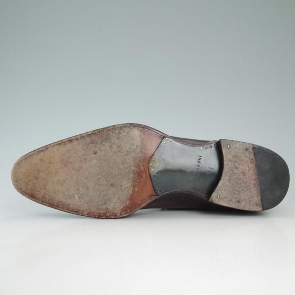 美品★(スペイン製)マグナーニ SIZE 41【最上級★MAGNNANI SELECCION/ボロネーゼ製法/マグナムカーフ】プレーントゥ/21748★d277