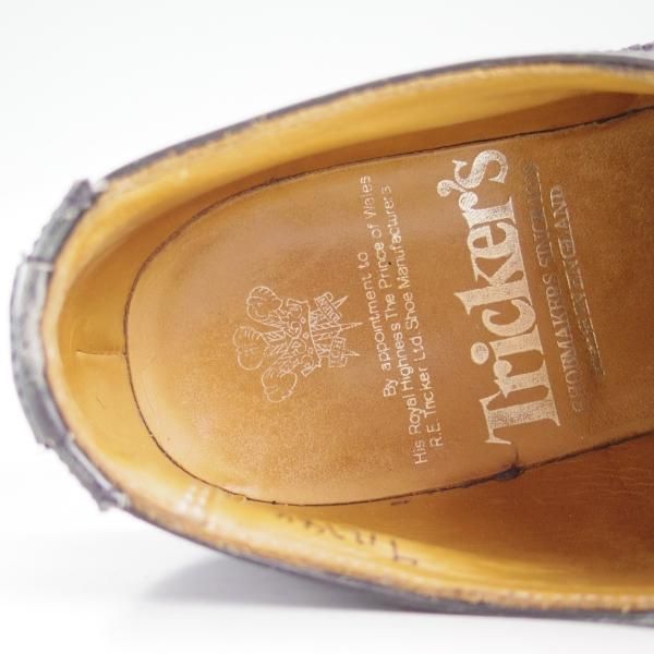 極上★トリッカーズ(レディース) SIZE 5【ダイナイトソール仕様★BOURTON/バートン/L5095】黒/カントリーシューズ/短靴/Tricker's★d281
