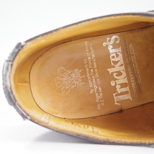 極上★トリッカーズ(レディース) SIZE 5【ダイナイトソール仕様★BOURTON/バートン/L5095】黒/カントリーシューズ/短靴/Tricker's★d281