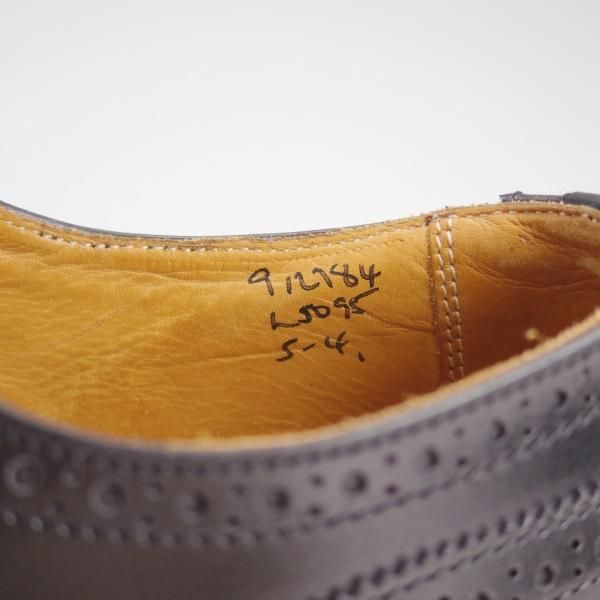 極上★トリッカーズ(レディース) SIZE 5【ダイナイトソール仕様★BOURTON/バートン/L5095】黒/カントリーシューズ/短靴/Tricker's★d281