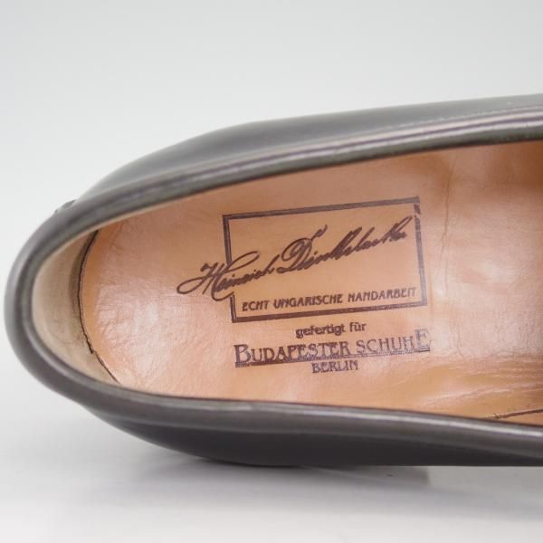 美品★(独)ハインリッヒ・ディンケラッカー SIZE 9.5【定価￥145,800-★コードバン/wien】コインローファー/Heinrich Dinkelacker★d283