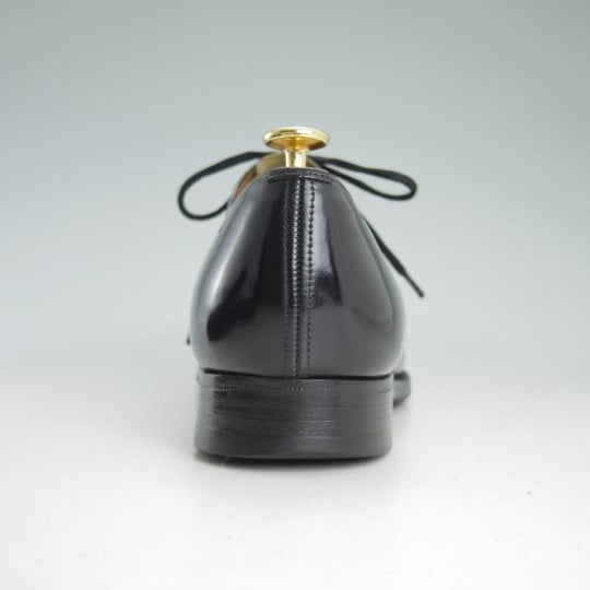 ★チャーチ 75F/UK7.5【貴重★ブックバインダーカーフ/旧チャーチ】84ラスト/Barcroft/3都市ロゴ/パンチドキャップトゥ/黒/Church's★d285