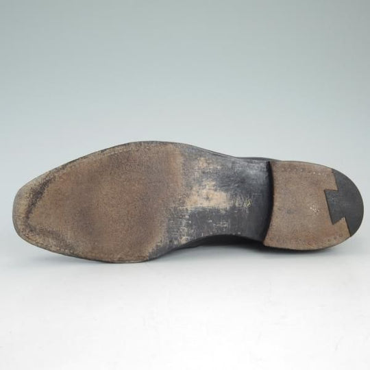 ★クロケット&ジョーンズ 7.5E 【★(英)ジョージクレバリー別注/GEORGE CLEVERLEY】ローファー/カーフ/黒/Crockett&Jones★d288