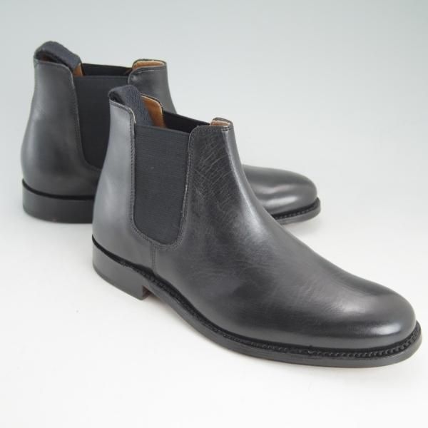 新品★(英)グレンソン(レディース) SIZE 4【貴重★サイドゴアブーツ】210015/黒/カーフ/GRENSO★d291