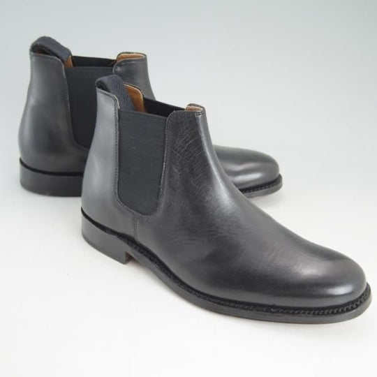 新品★(英)グレンソン(レディース) SIZE 4【貴重★サイドゴアブーツ】210015/黒/カーフ/GRENSO★d291