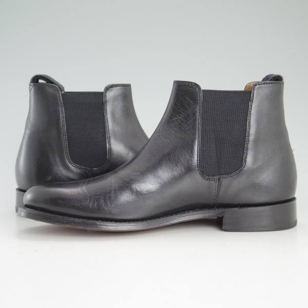 新品★(英)グレンソン(レディース) SIZE 4【貴重★サイドゴアブーツ】210015/黒/カーフ/GRENSO★d291