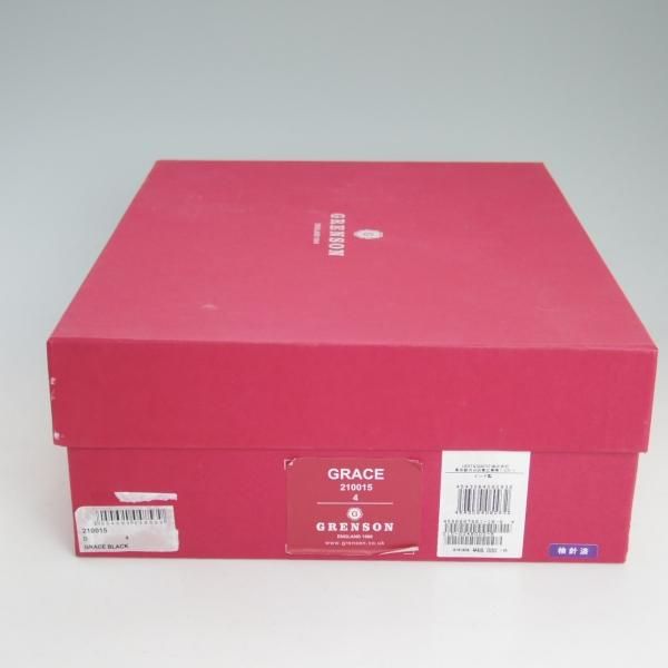 新品★(英)グレンソン(レディース) SIZE 4【貴重★サイドゴアブーツ】210015/黒/カーフ/GRENSO★d291