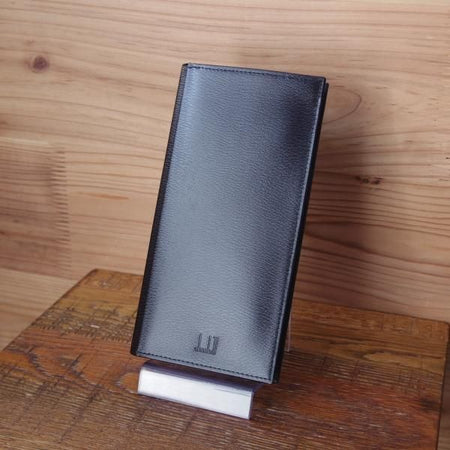 新品★ダンヒル/dunhill【★札入れ/長財布/ロングウォレット】レザー/本革/黒/ウォレット/メンズ★d293