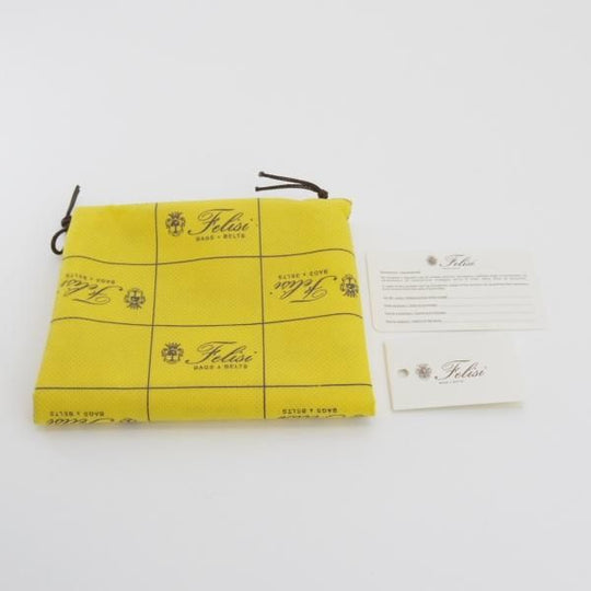 未使用★フェリージ/Felisi【★ジップ長財布/125/SA/クロコ型押し】エンボスレザー/本革/茶/メンズ&レディース兼★d294